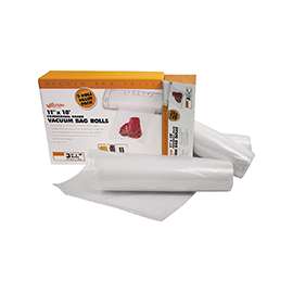 Weston 30-0202-W Vacuum Sealer Bag, Plastic, Clear