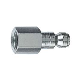 Tru-Flate 12-611 Plug, 1/4 in FNPT, Steel