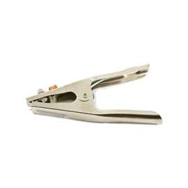 Forney 54410 Ground Clamp, 1-3/4 in Jaw Opening, #2, Steel, Silver