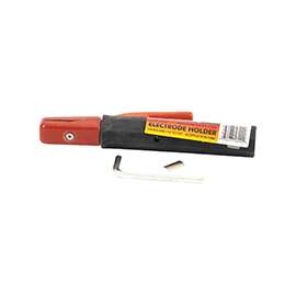 Forney 56000 Medium-Duty Electrode Holder, #2 Cable Connection, 5/32 in Max Electrode, Brass