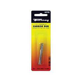 Forney 60120 Burr, Tungsten Carbide Cutting Edge, Cylinder Shank, 1/4 in Shank
