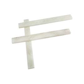 Forney 60306 Flat Soapstone Pencil Refill, White