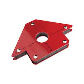 Forney 70717 Magnetic Welding Jig with Center Hole, 50 lb Max Pull Capacity