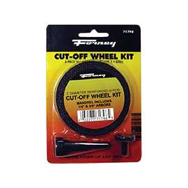 Forney 71798 Cut-Off Wheel Kit, 3 in Dia