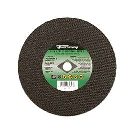 Forney 71893 Cut-Off Wheel, 24-Grit, Coarse, Silicone Carbide, 7 in Dia