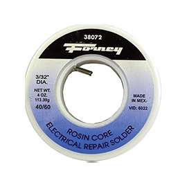 Forney 38072 Solder, Silver/White, 4 oz