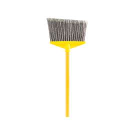 Rubbermaid 1887089 Flagged Angle Broom, Polypropylene Bristle