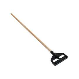 Rubbermaid Invader 1887092 Wet Mop Handle Clamp, 60 in L, Bamboo Composite, For 1 in Headband Mop