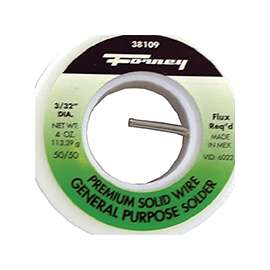 Forney 38109 Solder, Silver/White, 4 oz
