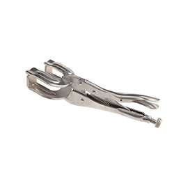 Forney 70301 Vise Grip Welding Clamp, 2 in Jaw Opening, Metal, Chrome