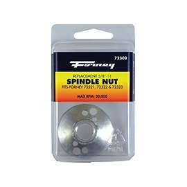 Forney 72302 Spindle Nut, 5/8-11 Size, For 72321, 72322, 72323 Backing Pads