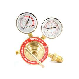 Forney 87101 Acetylene Regulator, 2-1/2 in