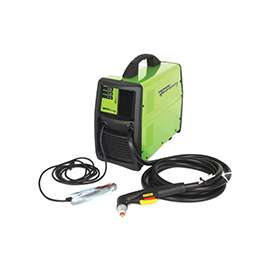 Forney 317 Plasma Cutter with Air Compressor, 120 V Input, 1/8 to 1/4 in Cutting, 25 % Duty Cycle