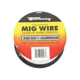 Forney 42293 MIG Welding Wire, 0.03 in Dia, Aluminum Spool