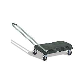 Rubbermaid FG440120 BLA Trolley, 500 lb Weight Capacity, Black