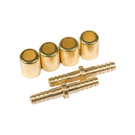 Forney 60331 Oxy/Acetylene Hose Splicer Kit, For 1/4 in Hose