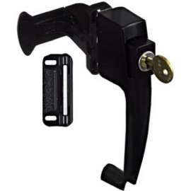 Sat BLK Push Key Latch