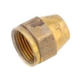Anderson 54800-06 Space Heater Tube Nut, 3/8 in, Flared, 1000 psi, Brass