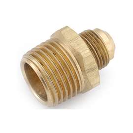Anderson Metals 54808-0608 Half Union, 3/8 x 1/2 in