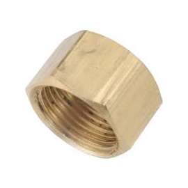Anderson Metals 54840-06 Space Heater Tube Cap, 3/8 in Flare
