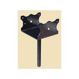 Nuvo Iron DSB6 Decorative Saddle Bracket, Steel, Galvanized