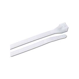 GB 45-515 Double Lock Cable Tie, 6/6 Nylon, Natural