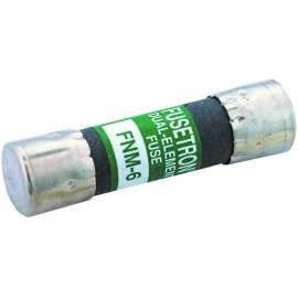 Bussman FNM-15 Cartridge, Supplemental Time-Delay Fuse, 15 A, 250 V, 10 kA IR