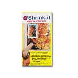 Warp's Shrink-it SK-38 Window Sealer Kit, Clear