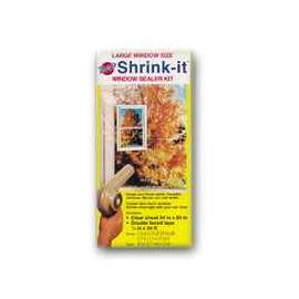 Warp's Shrink-it SK-54 Window Sealer Kit, Clear