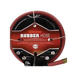 Gilmour 18-58075 Garden Hose, 75 ft L, Rubber