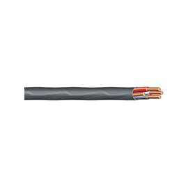 Southwire 63949221 Type NM-B Sheathed Cable, 8 AWG, 25 ft L, Black Nylon Sheath
