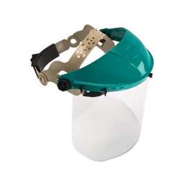 MSA 10103557 Head Gear, Polycarbonate Visor, Clear Visor