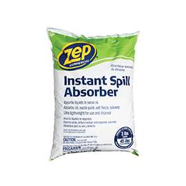 Zep ZUABS3 Instant Spill Absorbent, 3 lb Bag