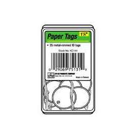 HY-KO KB144-250 Key Tag, Paper, 250