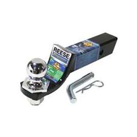 REESE Towpower 21542 Interlock Towing Starter Kit, Steel, Black/Chrome, Powder-Coated