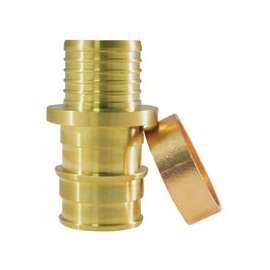 Conbraco EPXBC125PK Pipe Coupling, 1/2 in, Poly x ASTM F1960 Brass