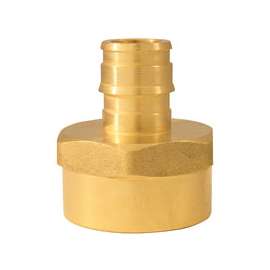 Conbraco EPXFA12345PK Pipe Adapter, 1/2 x 3/4 in, ASTM F1960 Brass x FIP