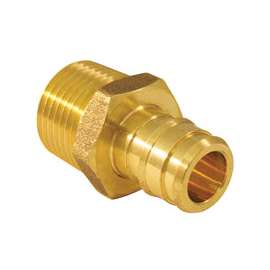 Conbraco EPXMA1210PK Pipe Adapter, 1/2 in, ASTM F1960 Brass x MIP