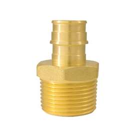 Conbraco EPXMA341 Pipe Adapter, 3/4 x 1 in, ASTM F1960 Brass x MIP