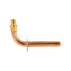 Conbraco EPXSTUBWE34 Stubout Elbow With 4 x 8 in Ear, 3/4 in, ASTM F1960 Brass