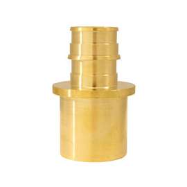 Conbraco EPXMS341 Pipe Reducing Adapter, 1 x 3/4 in, Sweat x ASTM F1960 Brass