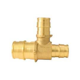 Conbraco EPXT341212 Pipe Reducing Tee, 3/4 x 1/2 x 1/2 in, ASTM F1960 Brass