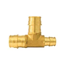 Conbraco EPXT341234 Pipe Reducing Tee, 3/4 x 1/2 x 3/4 in, ASTM F1960 Brass