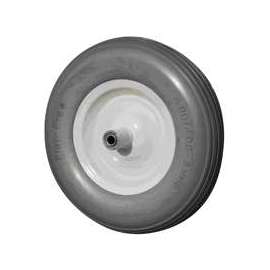 ProSource Wheelbarrow Tire, For Use With 6 Cu-Ft Steel Wheelbarrow, 16 X 4 In Tire, 6 In L Hub