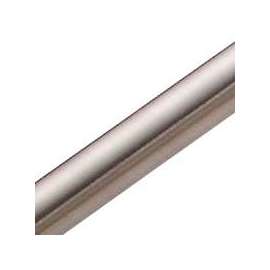 Boston Harbor Towel Bar Tube, Durable Brass, Brushed Nickel