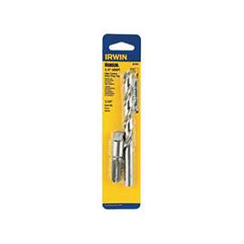 IRWIN 80260 Tap and Drill Bit Set, HCS/HSS