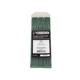 Pure Ground Tungsten Electrodes, 1/16 in Dia, 7 in Long