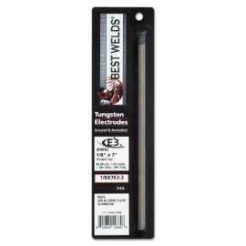 Tungsten Electrodes, 1/8 in Dia., 7 in Long