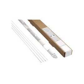 A5.8 Low Fuming Bronze Filler Metal, 1/8", Flux Coated, 1 lb Tube