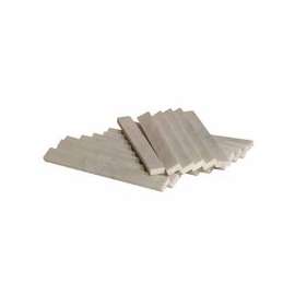 Soapstones, Flat, 1/2 in x 3/16 x 5 in, White